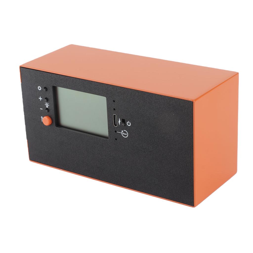 Calendar Flip Clock LED Display Auto Page Turning 12 Hour AM PM Retro Perpetual Calendar Flip Clock