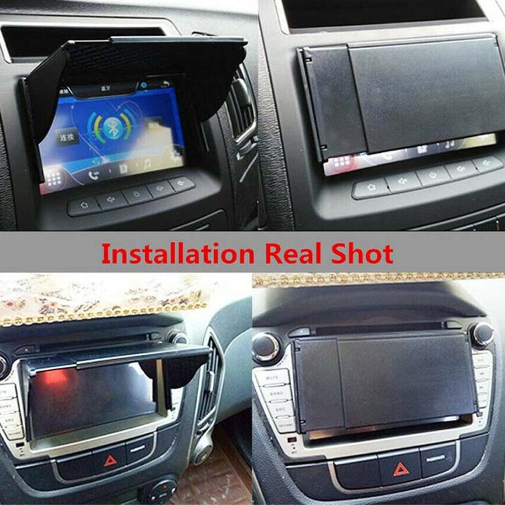 Adjustable Car Navigator Sun Shade Radio Cover GPS Anti-Glare 6"-10" New
