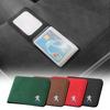 Leather Car Wallet Card Storage Bag Driving License Holder For Peugeot 206 207 208 307 308 408 107 2008 3008 Valve Accessories Y4