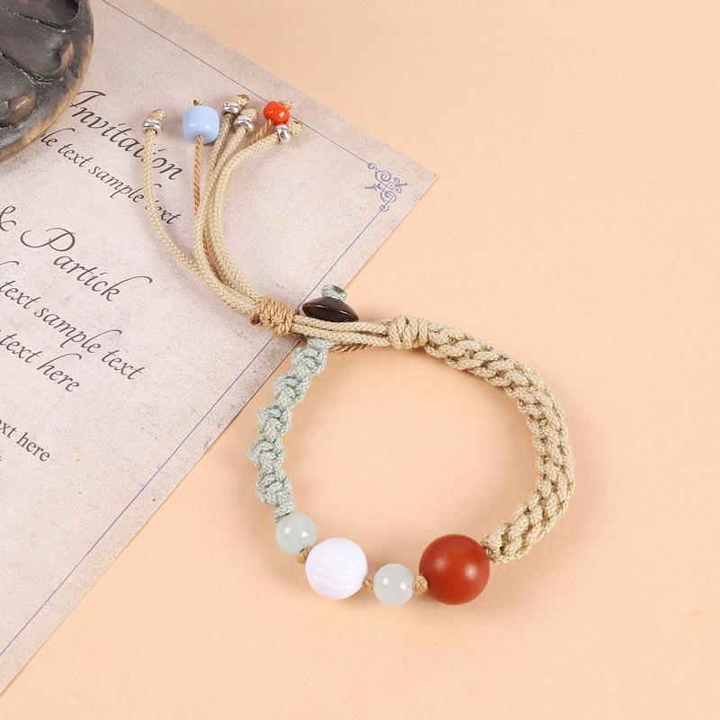 Mountain Ghost Spending Money Bracelet, Hand-woven Retro Tibetan Bracelet Bracelet, Cultural and Play Accessories