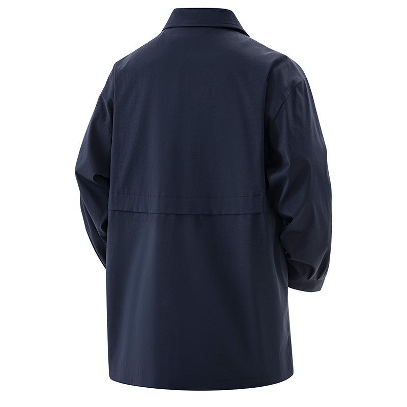 Men Spring Autumn Windbreaker Jacket Men 7XL Plus Size Long Jackets Male Outerwear Hooded Coats