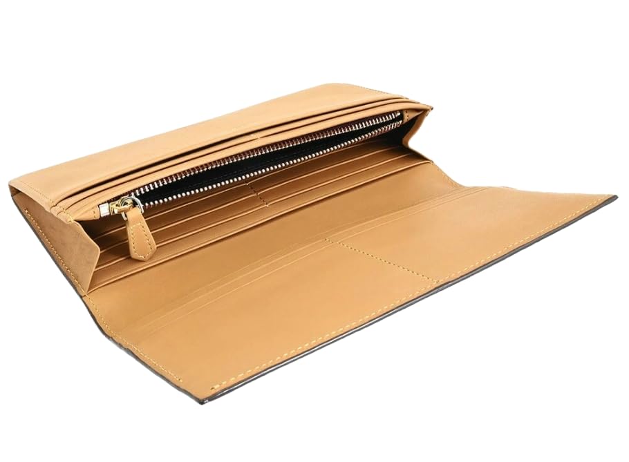 Paul Smith Tab Leather Long Wallet in Wine Men's Multi-Stripe