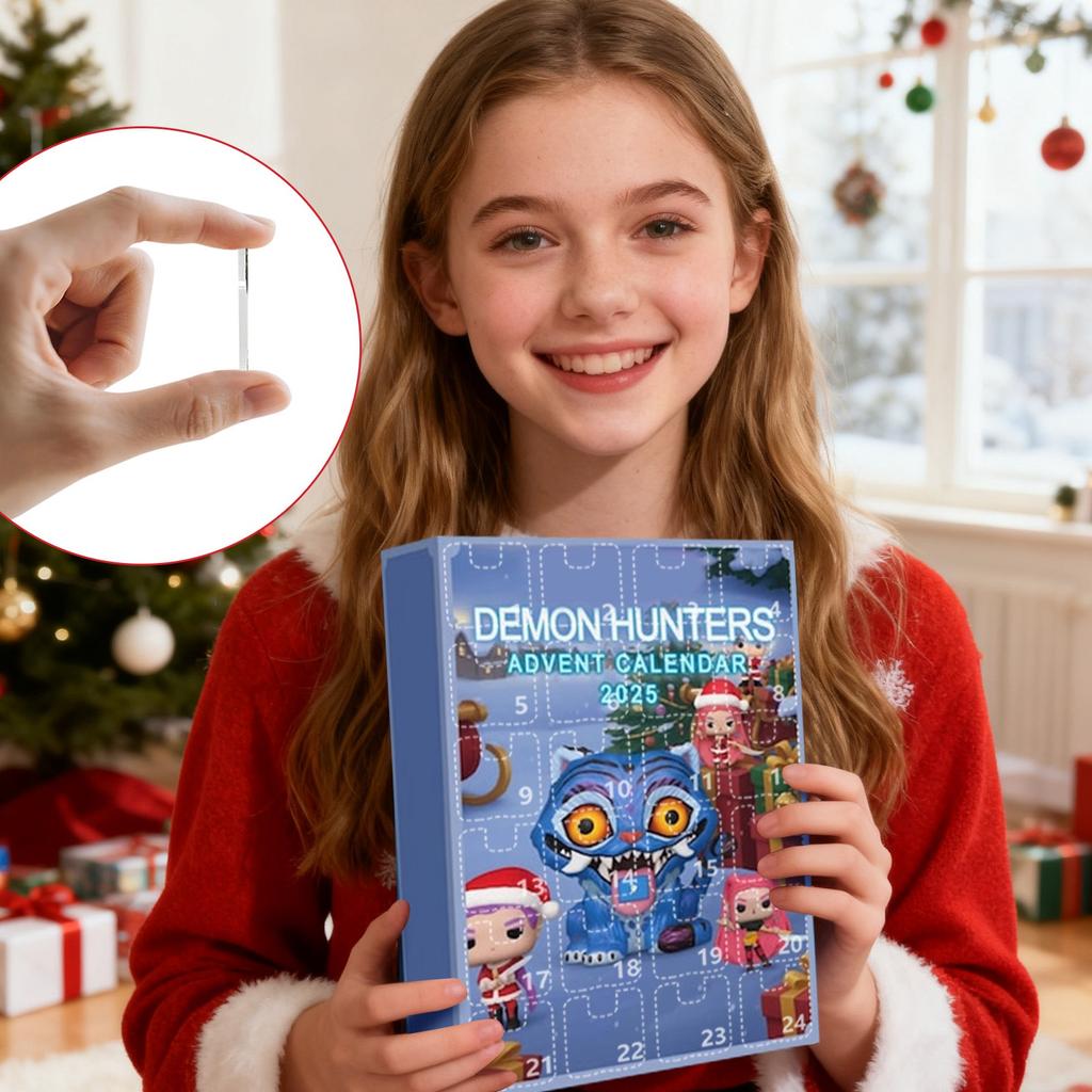 2D Ankunftskalender Enthält 24 Ankunftskalender, Countdown-Kalender und Überraschungs-Sammelobjekte