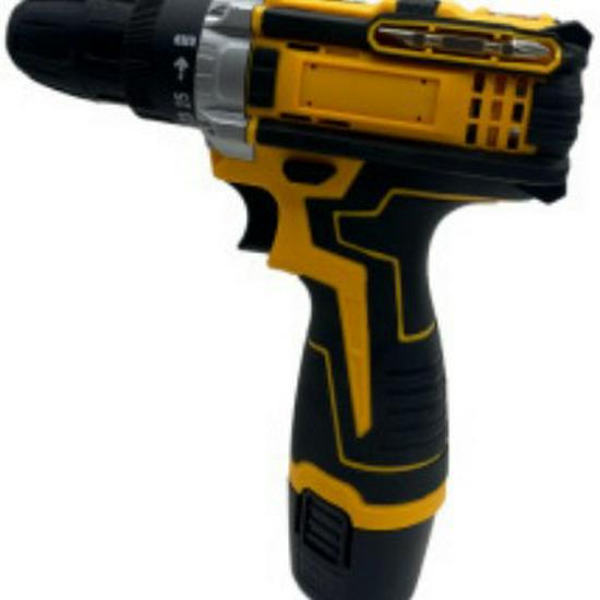 High-Power Dual Speed Hammer Drill Set with Lithium Electric Drill and Complete Accessories