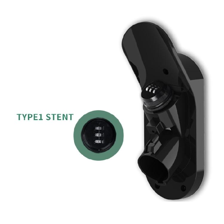 J1772 Type 1 Electric Car Charging Stand Socket With Locking Mechanism For Home Public Use Neat Setup Enhanced Security