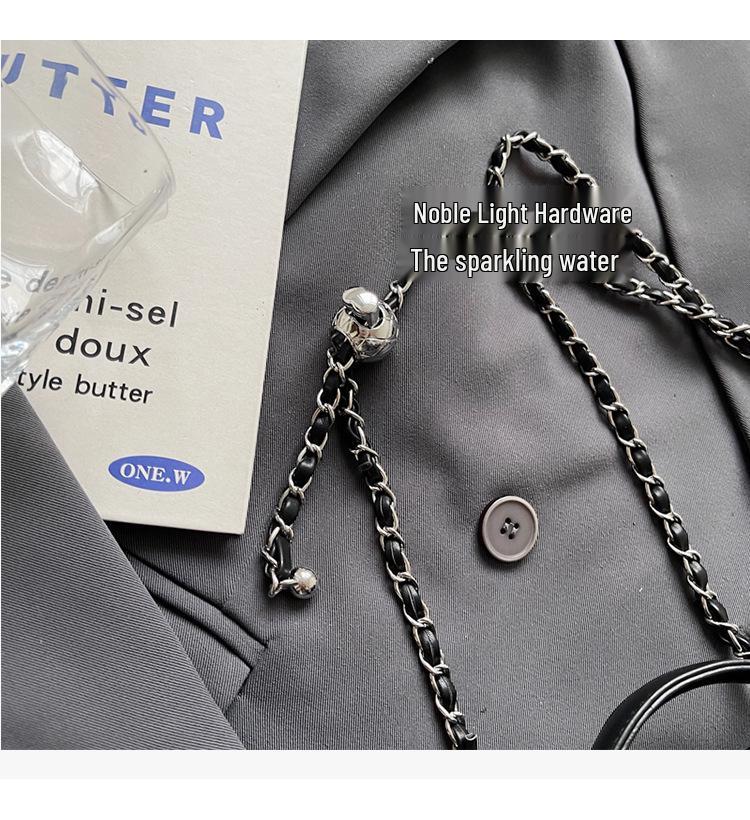 Women's 2025 Argyle Embroidery Small Handbag: Versatile Chain Crossbody, Handheld Box, Square Bag for Spring/Summer Fashion