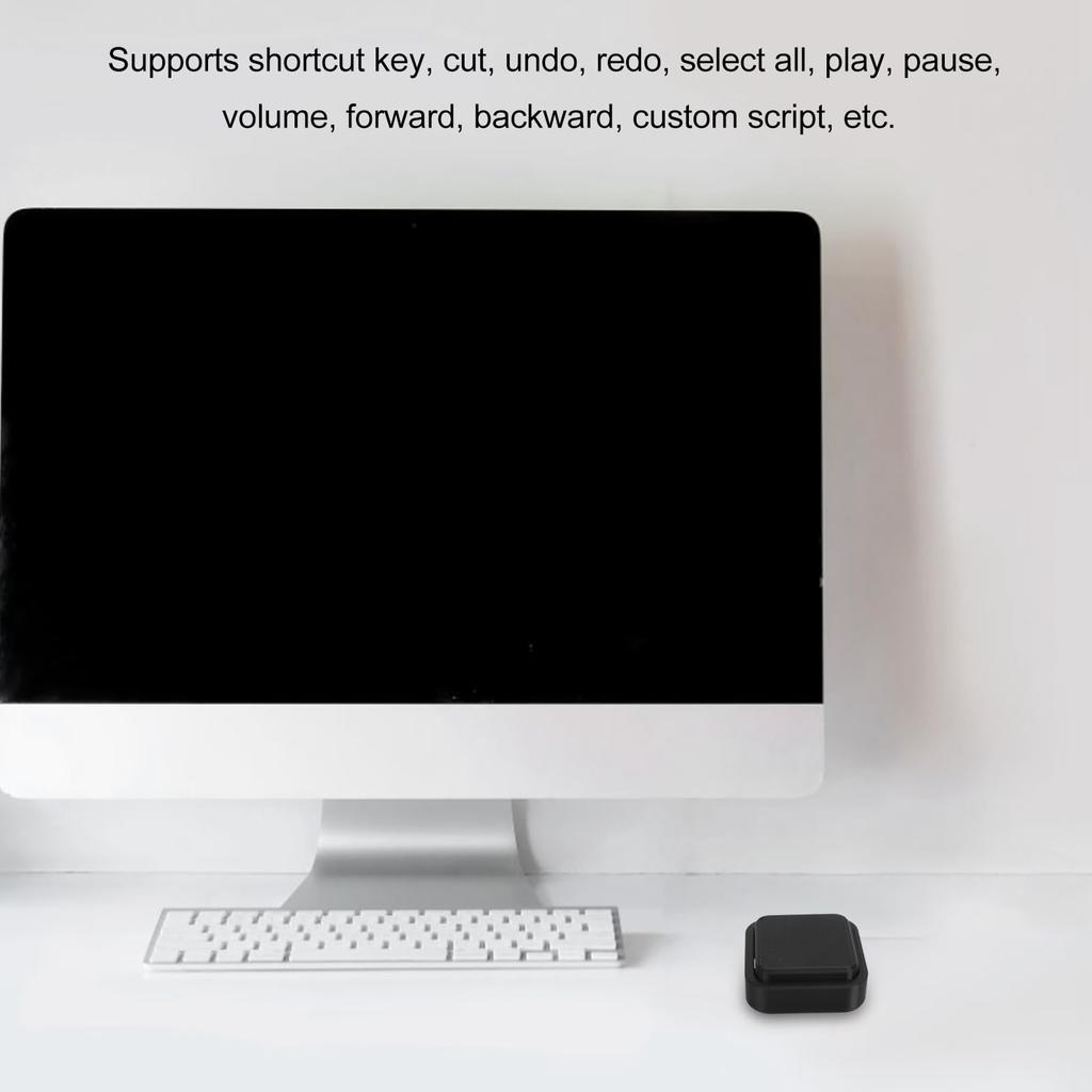 Copy and Paste Keyboard Shortcuts Macro Keypad for Work and Gaming, Backlit Mini USB Keypad with Blue Switches, Portable Design, Compact Size,