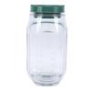 Salad Jar 1000ml Side Open Vertical Layering Salad Container with Sauce Compartment Reusable Leakproof Microwave Safe