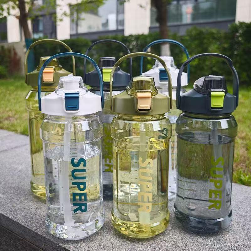 2025 Ins Style Large Capacity Sports Water Cup - Extra Large Summer Fitness Kettle