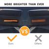 2PCS For Ford F150 2009-2014 Ford Raptor 2010-2014 LED Dynamic Blinker Side Mirror Turn Signal Light Sequential Indicator Lamp