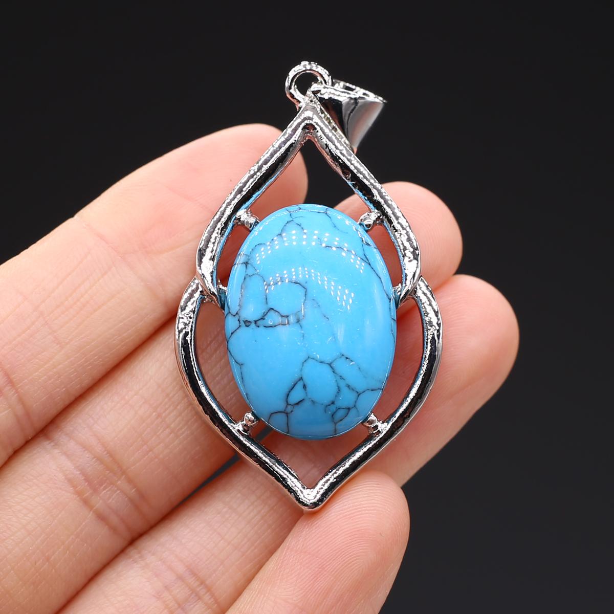 

Натуральный полудрагоценный камень, хрустальная подвеска, розовый кварц, малахит, аметист, лазурит, малазийский нефрит, бирюза, подвески для изготовления ювелирных изделий своими руками 28x54mm