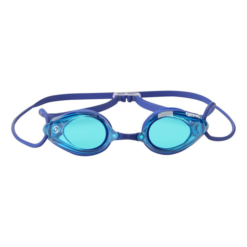 Arena Swimming Goggles for Racing Unisex Blue Free Size [FINA Approved] [Splash] Anti-fog (Linon Function) AGL-500
