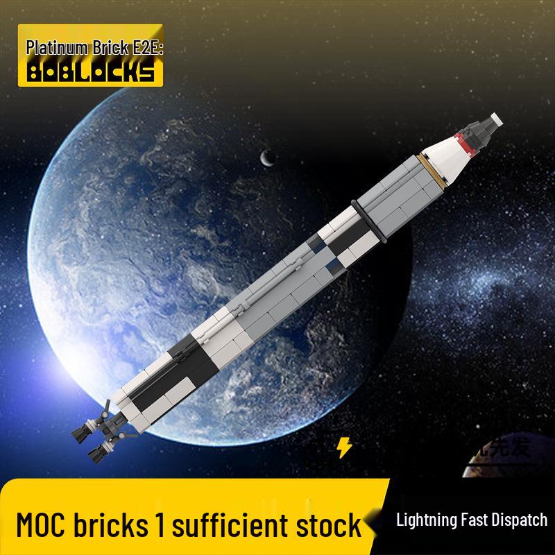 Rocket Series Titan Gemini No. 5 Building Blocks Ornament Titan Gemini No. 5 Rocket