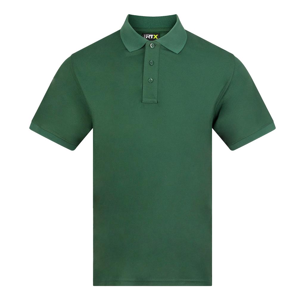 Pro RTX Mens Pro Moisture Wicking Polo Shirt