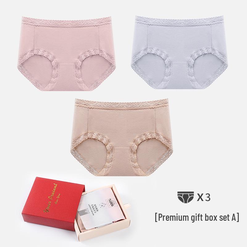 

Женское нижнее белье средней посадки, облегающее бедра, из длинноволокнистого хлопка Синьцзяна с антибактериальной подкладкой - Чистый хлопок, 60 штук. XL (45-60 kg)