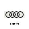 Für heißes A6 2020 2021 2022 2023 Quattro Sline Emblem 4Ringe Logo Auto Styling Haube Frontgrill Emblem Heckklappe Abzeichen Zubehör