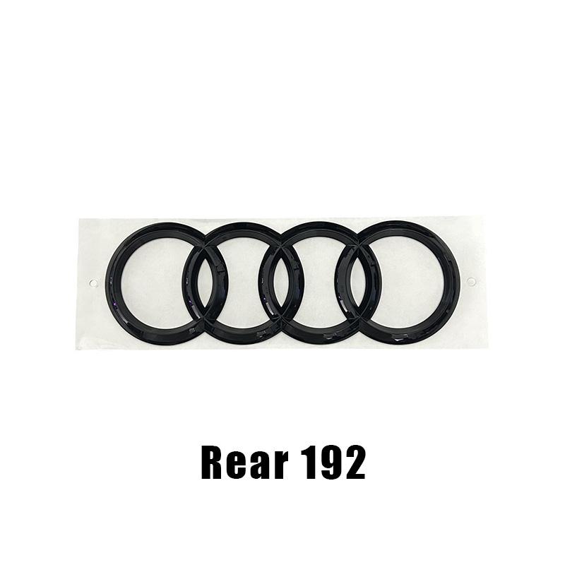Für heißes A6 2020 2021 2022 2023 Quattro Sline Emblem 4Ringe Logo Auto Styling Haube Frontgrill Emblem Heckklappe Abzeichen Zubehör