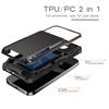For Google Pixel 9a Case PC + TPU Dual Layer Back Phone Cover with Card Holder