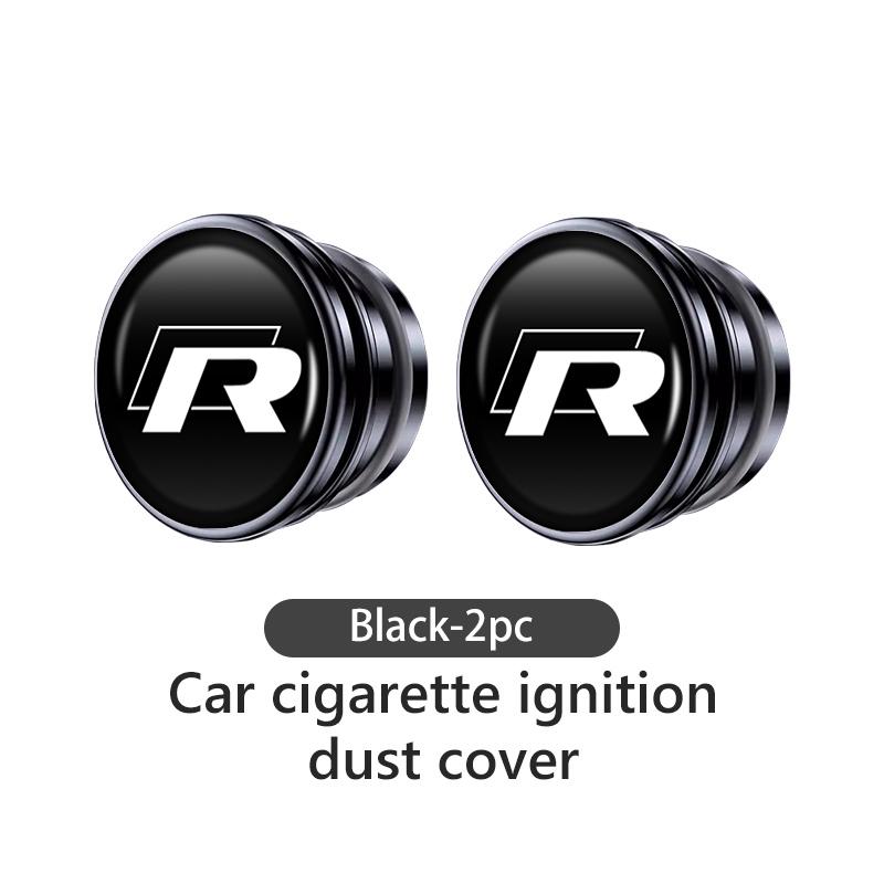 HIJK1 For Volkswagen VW Car Cigarette Lighter Cover DustProof Decoration Cap Golf Polo 4 5 6 Passat B5 B6 B7 CC Jetta Tiguan