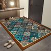 Tile Entrance Door Dirt-Resistant Bathroom Floor Mat Household Foot Mat Door Wear-Resistant Floor Mat