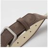Fashion Square Pin Buckles Belts Women Silver Buckle Leather Belts for Jeans Retro Wild Belts for Women Waistbands Student Strap