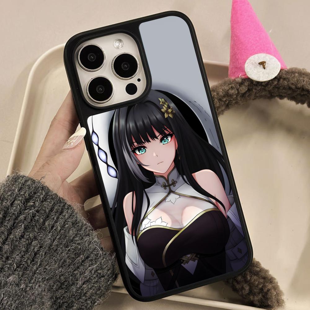 Wuthering Waves Baizhi Phone Case for iPhone 17 16 15 14 13 12 11 Air Pro Max Plus Matte Surface Cover