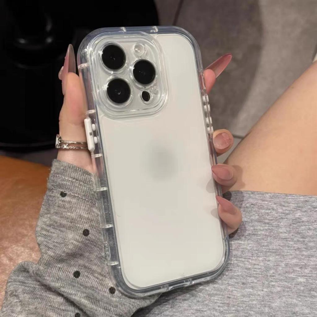 Cute Oval Soap Soft Silicone Jelly Candy Clear Case For iPhone 16 15 14 Plus 12 13 Pro Max Airbag Shockproof Camera Protect Capa