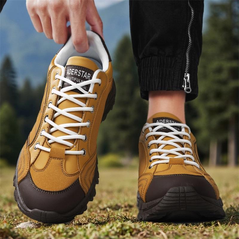 New Fashion Man Hiking Footwear Camping Shoes Travel Climbing Arrival Men Outdoor Sneakers Genuine Leather Casual Shoes