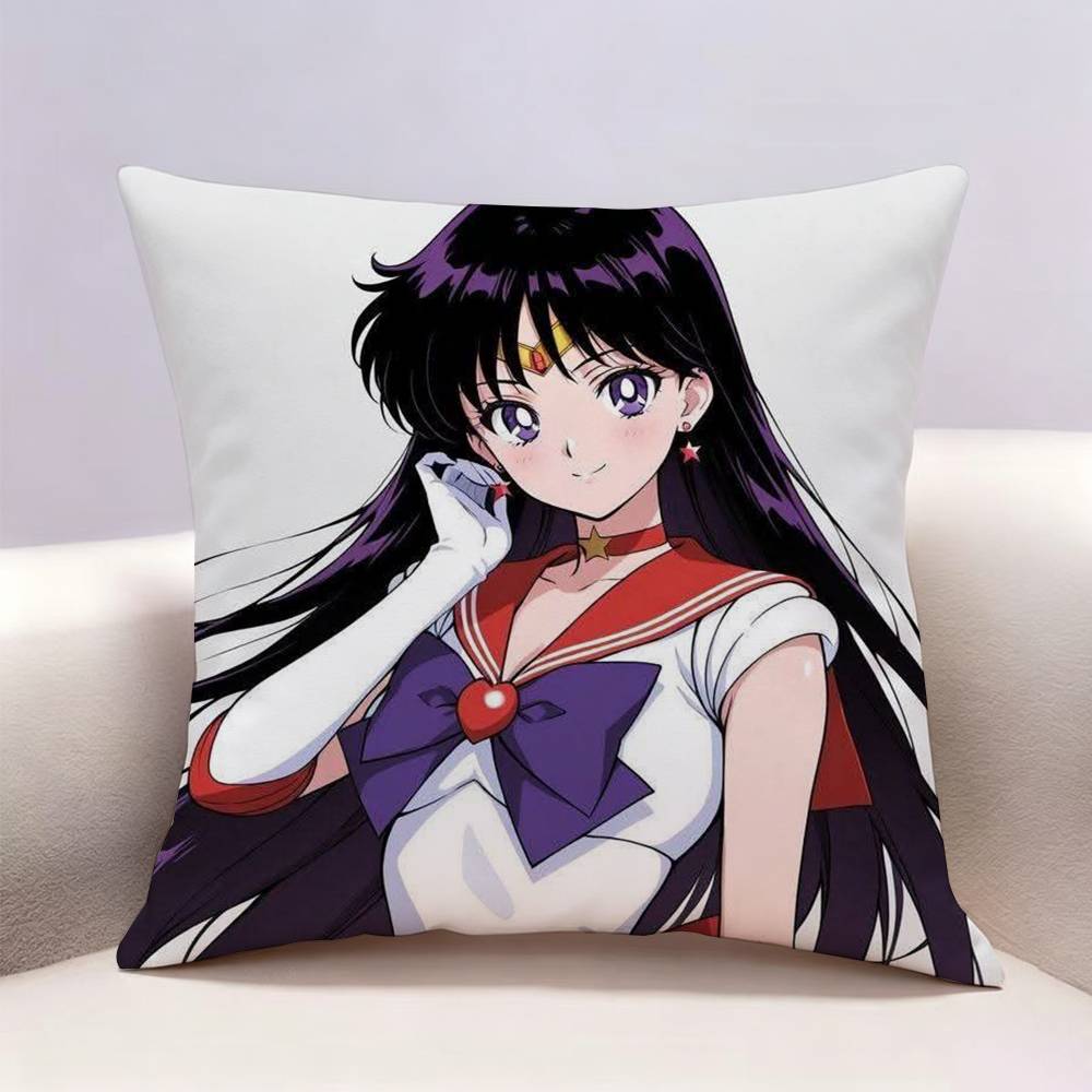 SSailor Moon Doublesided print Pillow Case for Sofa Living Room Home office Decor Protective Cover