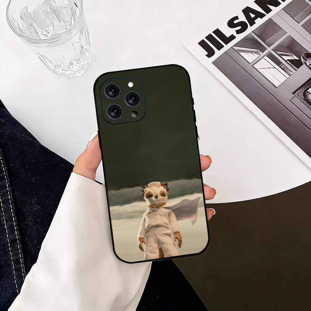 

F-Fantastic Mr F-Fox Phone Case For iPhone 17, 16,15,14,13,12,11 Plus,Pro Max, Others Soft Black Cover iPhone13PROMAX