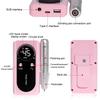 45000RPM Nail Drill Machine Portable Rechargeable Electric Nail File With HD LCD Display Professional Nail Art Polishing Machine