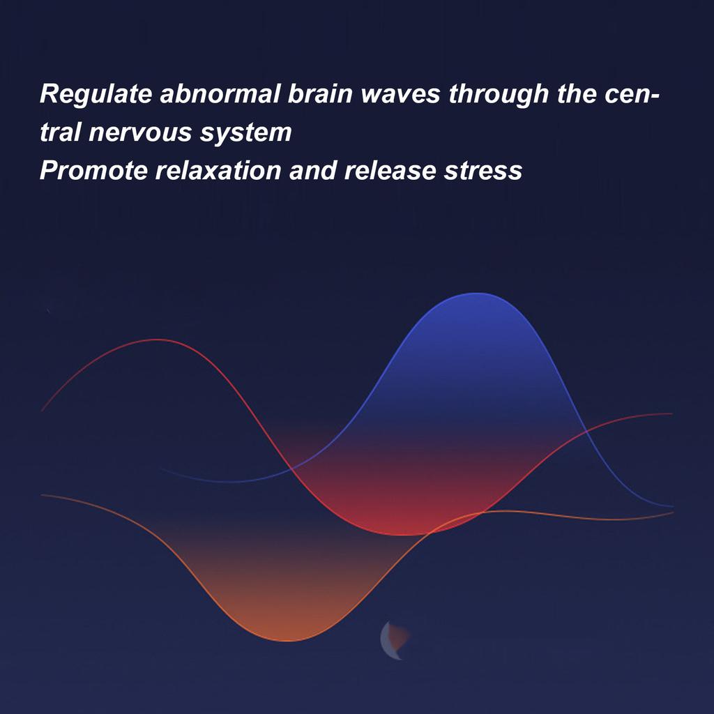 Schlafhilfe für Erwachsene Maschine Ohrclip-Typ Angst Stressabbau Schnelles Schlafgerät für Schlaflosigkeit