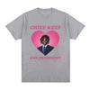 Rapper Chief Keef for President T Shirt Men Fashion Casual Short Sleeve T-shirt Aesthetic Vintage Oversized T-shirts Streetwear