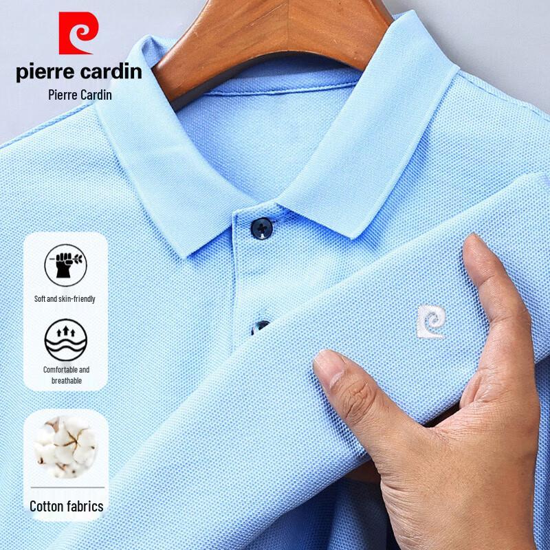 

Чоловіча сорочка-поло з довгим рукавом Pierre Cardin, 100% мерсеризована бавовна M