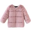 Baby Girls Faux Fur Coat Winter Children Girls Long Sleeve Christmas Jacket Warm Kids Girls Snow Coat Girls Outerwear Clothing