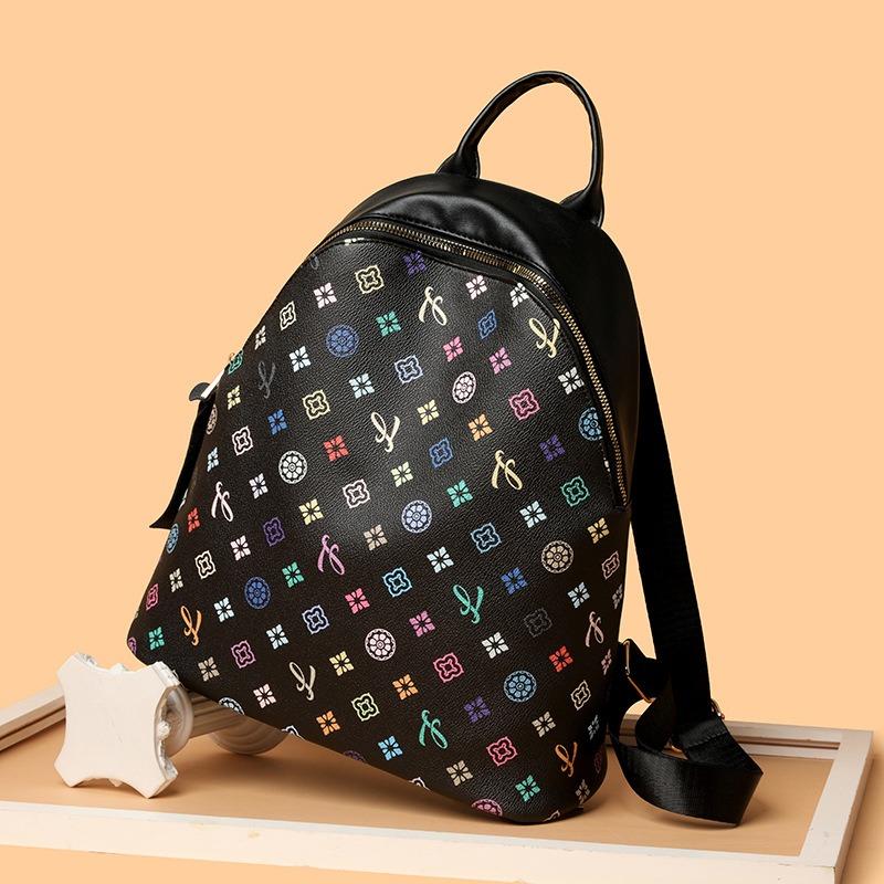 New High-end Fashion Handbag Women's Classic Versatile Large-capacity Light Luxury Backpack Women's Bag