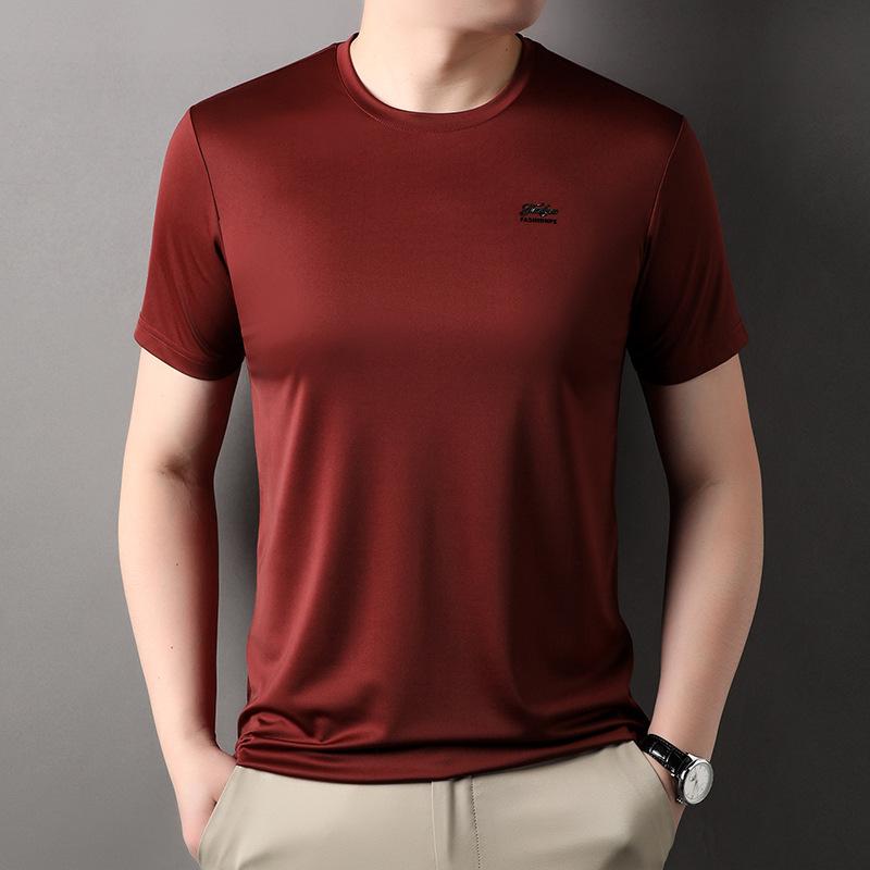 Summer Men s Crew Neck Short Sleeve T-Shirt Casual T-Shirt M