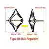 Wall Socket Box Repair Clamp Mechanical Structure Easy Operation For Home Electrical Switch Socket Repair