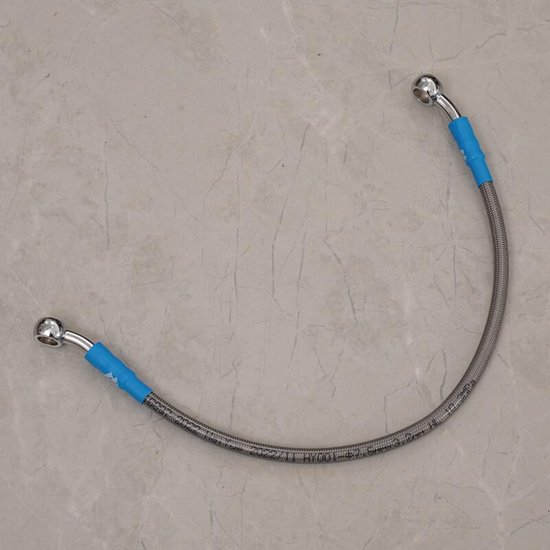 15.4-45 in Motorcycle Racing Hydraulic Brake Hose 10mm Braided Oil Hoses Line M