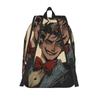 R-Radiostatic Vox Alastor Backpack for Men Women Teenage Student Hiking Travel Daypack  Laptop Computer Shoulder Bag Lightweight