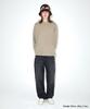 MAHAGRID Basic Logo Nep Knit Sweater Beige(Mg2Efmk605A)