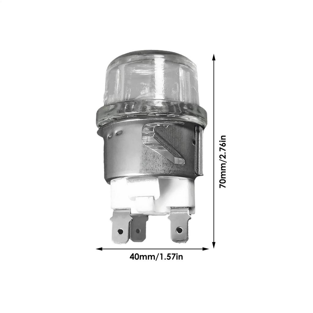 G9 Oven Lamp Bulb 25W High Temperature Resistive 500 ℃ For Refrigerators Microwave Oven Light 220V 110V G9 Oven Lamp