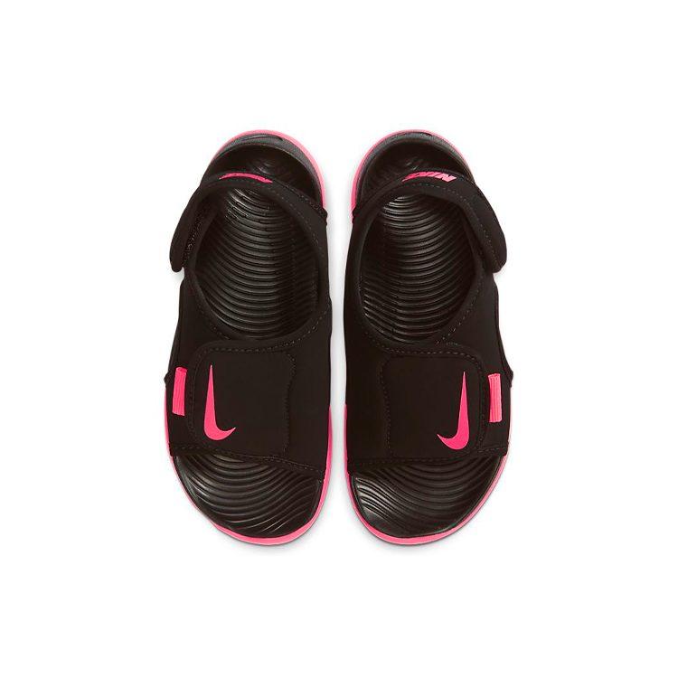 Nike Sunray Adjust 5 Sandal Black Pink Kids' DB9562-002