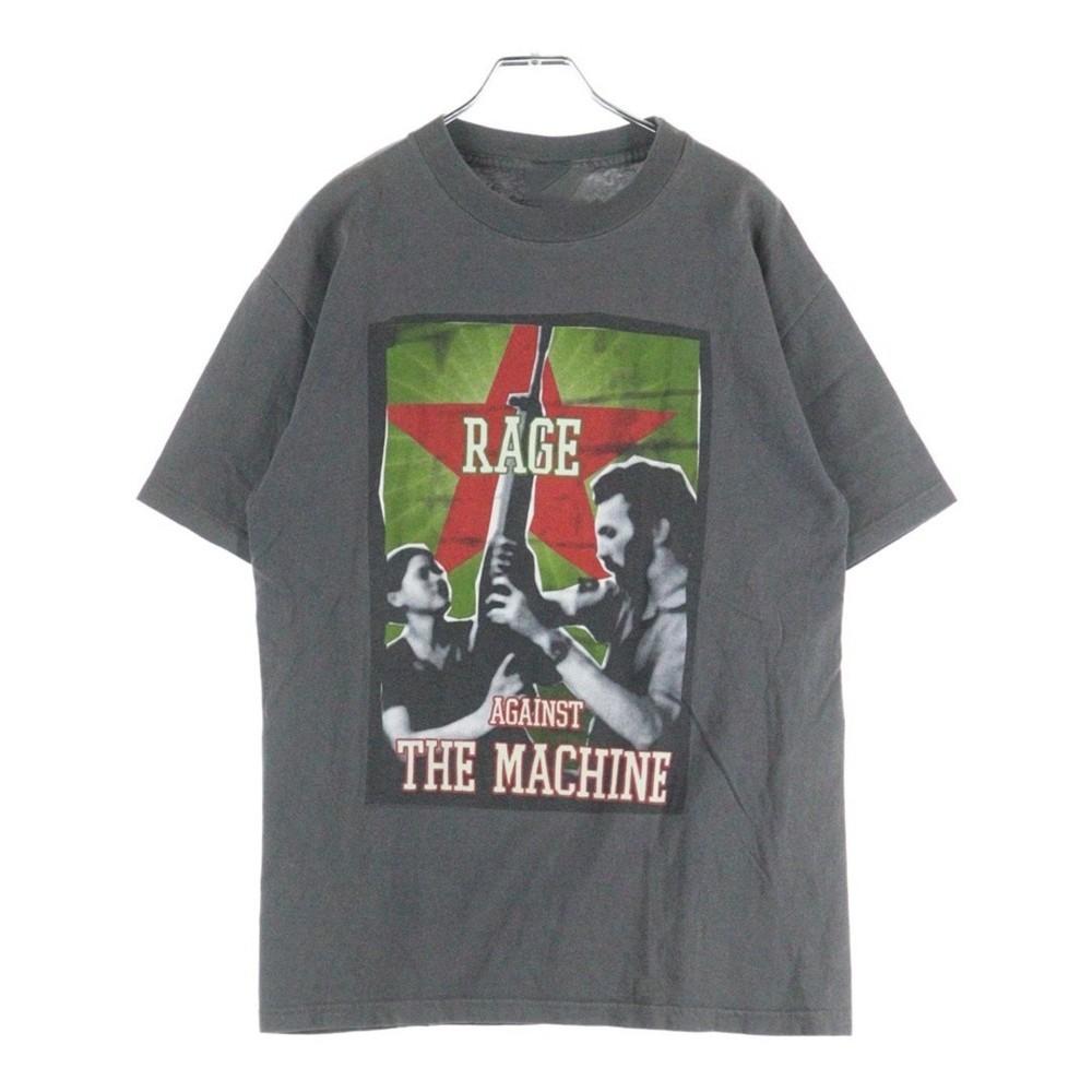 

VINTAGE RAGE Against The Machine Gun Star And Short Sleeve TShirt ZL665 Unisex T-Shirt XXXL