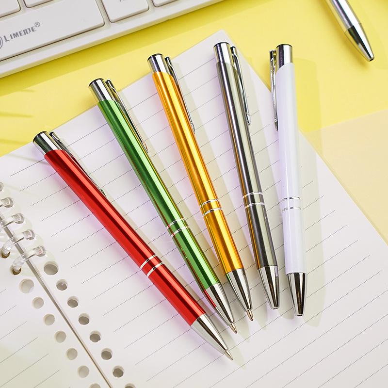 Customizable Aluminum Ballpoint Pen with Double Coil Design