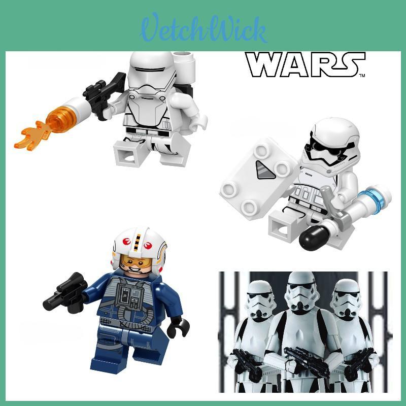 10g Bag Of Compatible Lego Star Wars Miniature Building Blocks C041-048