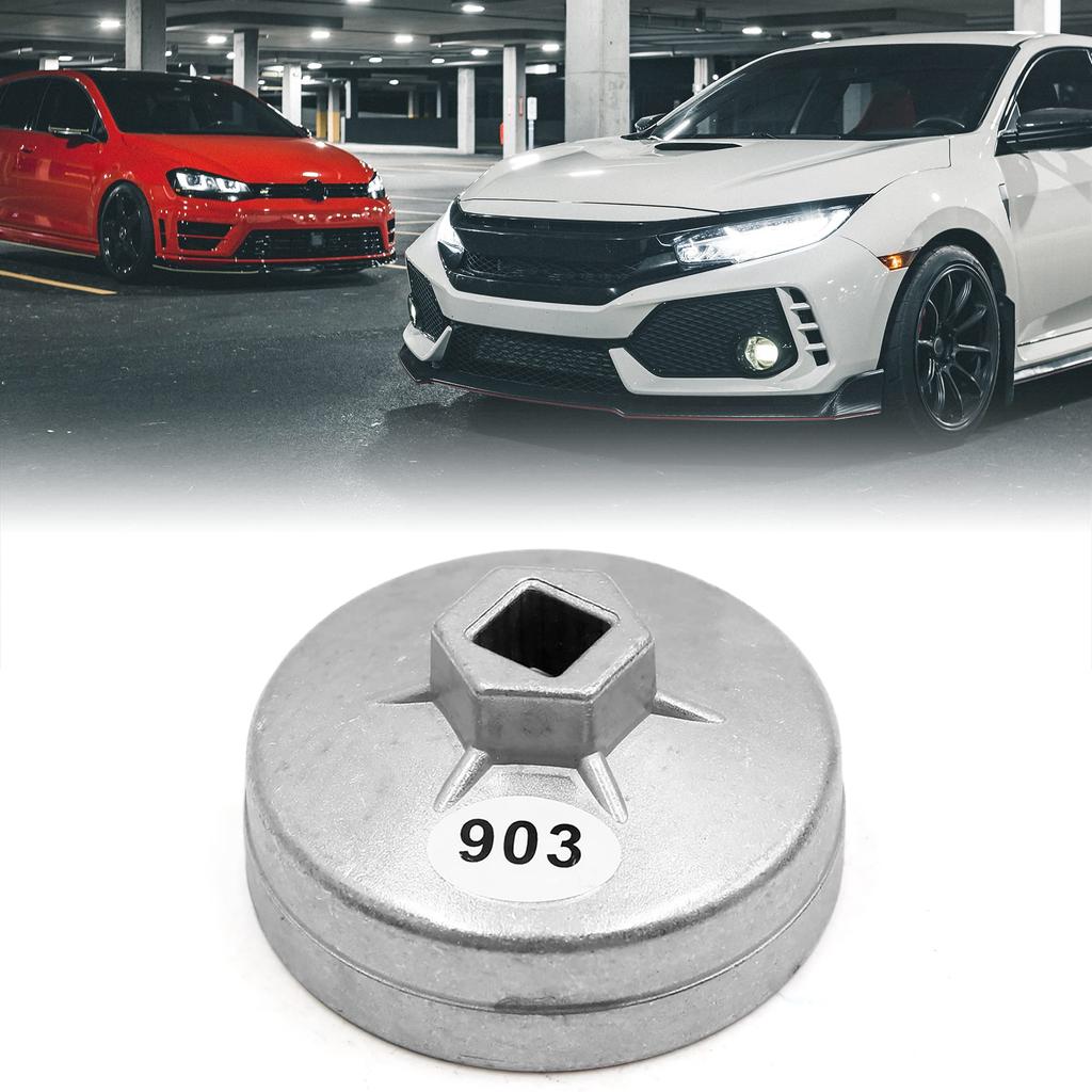 uxcell Filter Wrench, 3.0 inches (75 mm) Inner Diameter Cup Type Filter