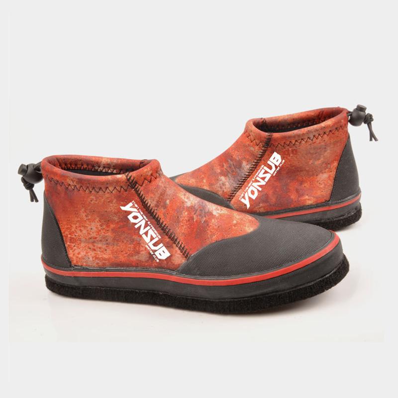 YONSUB Fly Fishing Waders Shoes Size 5-12 with Steel Nail Men Women Aqua Upstream Sneakers Rock Outdoor Non-slip Boots