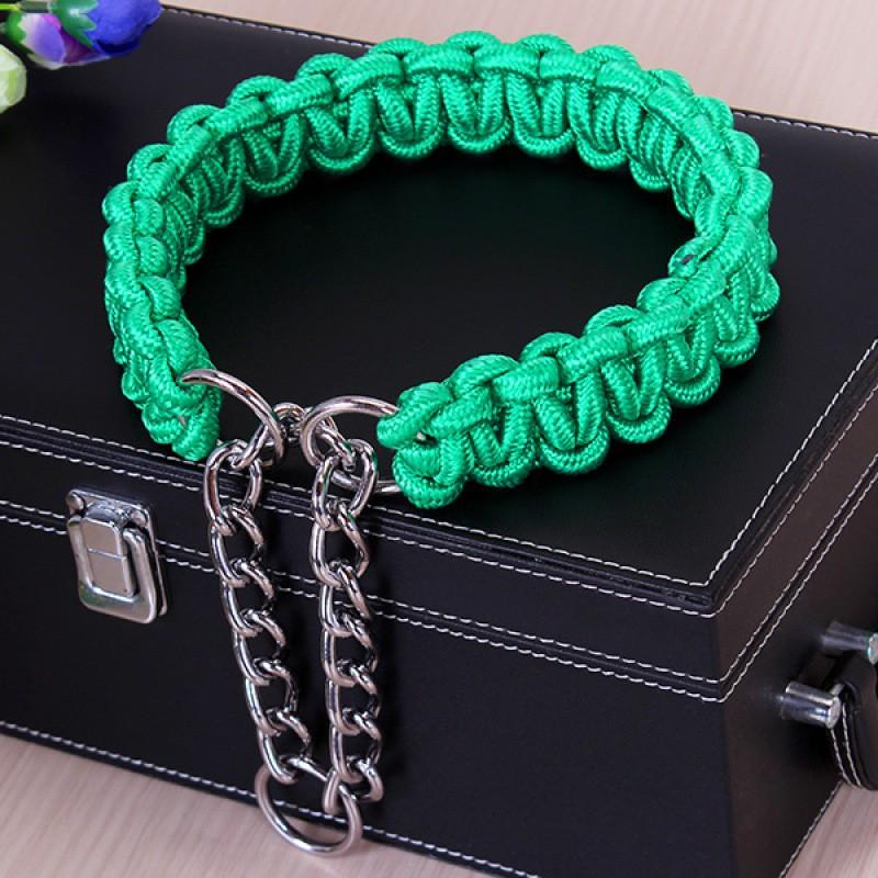 Dog Collar P Chain Small Medium Large Dogs Adjustable Pet Training Walking
