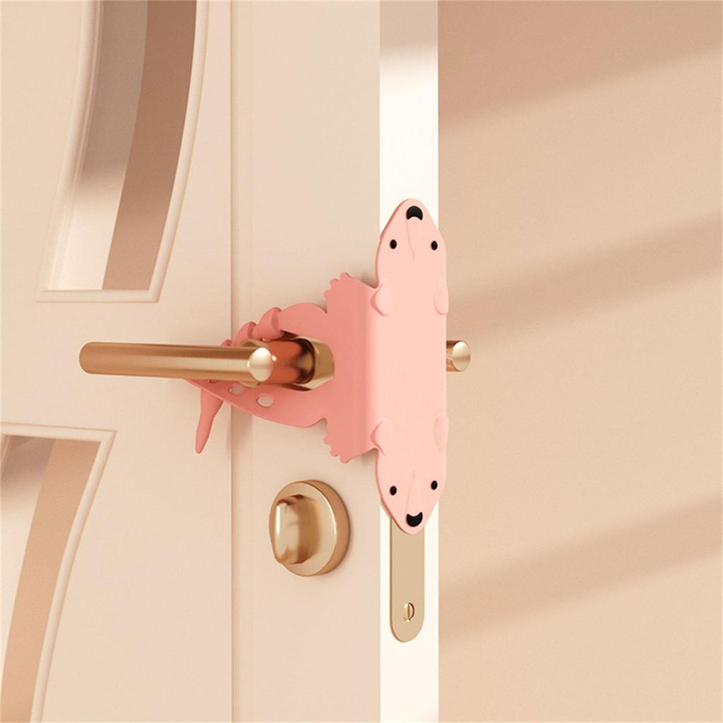 Door Silencer Cushions Quiet Closer Padded Latch Cover Colorful Pad for Baby Nursery & Light Sleepers Noise Reduction
